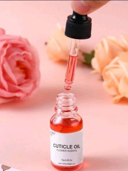 Ulei nutritiv pentru hidratarea cuticulelor cu aplicator pentru manichiură GlamStoreBeauty România