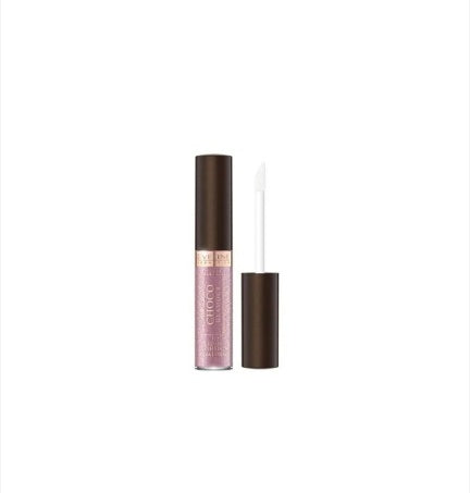 Fard pentru pleoape lichid Choco Glamour Eveline roz 4