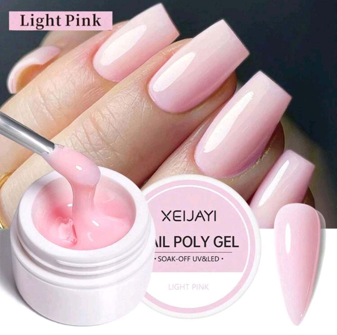 GEL Constructor Unghii Roz pentru manichiuri rezistente și profesionale acasă