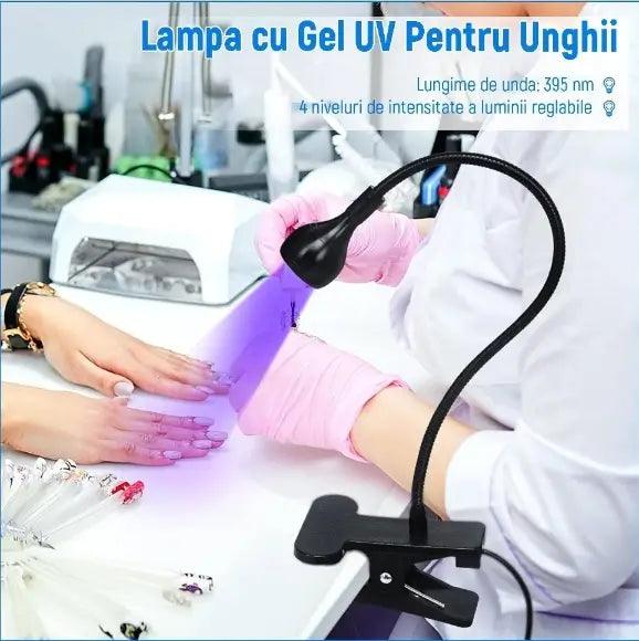Lampă UV LED Mini Fast Gel – uscare rapidă pentru manichiură și pedichiură gel acasă | GlamStoreBeauty