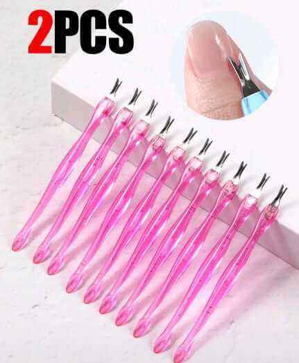 Set 2 Instrumente pentru cuticule - Manichiură