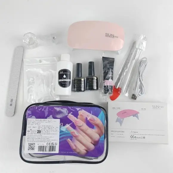 Set de unghii cu gel SUNmini complet