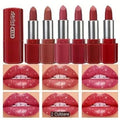 Set complet 6 rujuri Sun Sugar KISS toate nuanțele de la 01 la 06 cu sclipici diamant

