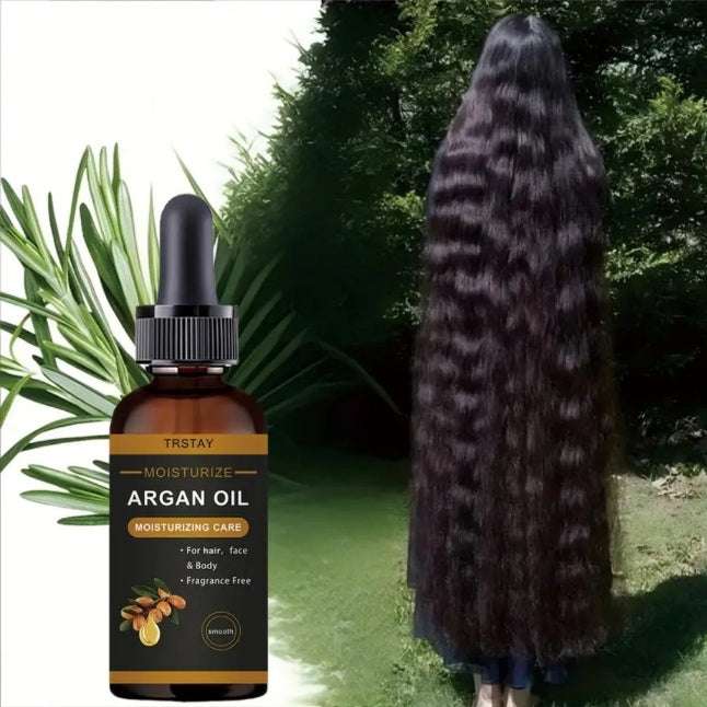 Esență ulei ARGAN pentru păr cu textură fină și revigorantă, potrivită pentru toate tipurile de piele și fără alcool.