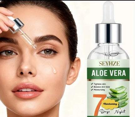 Serum pentru regenerarea pielii cu Aloe Vera, hidratant și calmant pentru ten sensibil și uscat