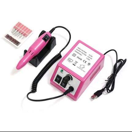 Kit electric pentru îngrijirea unghiilor profesional pentru manichiură și pedichiură acasă