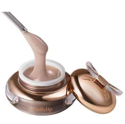 Gel UV Constructie unghii profesional autonivelant Natural 15g pentru manichiura rezistenta si flexibila