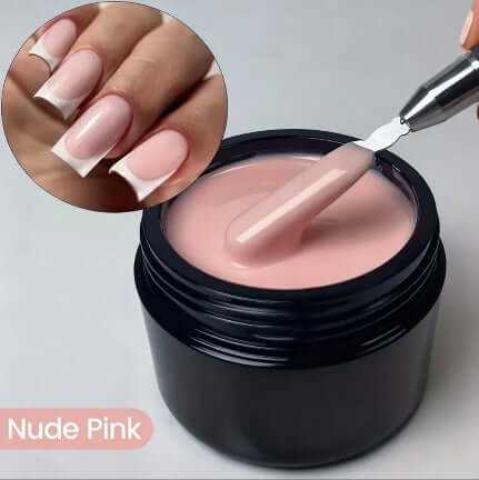 Gel constructor extensii unghii nude pink pentru construcție și întărire profesională unghii